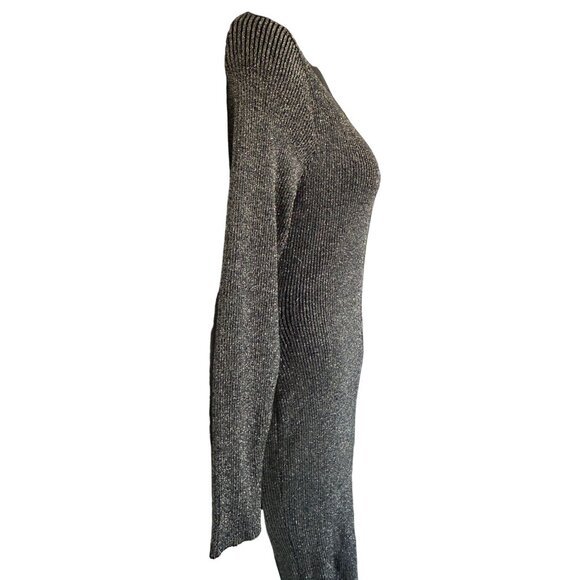 LU NYC Holiday Sparkle Dress Size 2X Zipper Closure - Picture 3 of 11